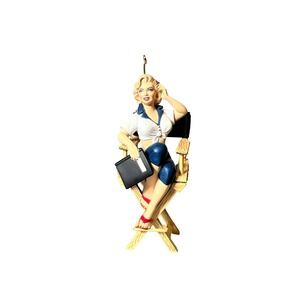 Vintage CARLTON CARDS "Hollywood Marilyn" Christmas Heirloom Ornament